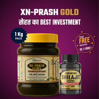 Vaidban XN-Prash Gold by Subhash Goyal – An Ayurvedic Rasayana enriched with Pure Gold Leaf for Anti-Ageing & Longevity thumbnail 1